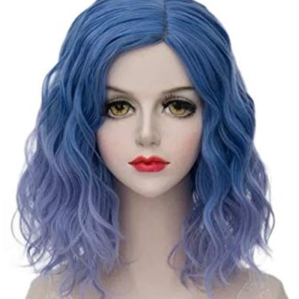 Ombré blue wig